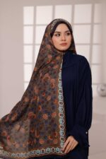 Alya Desen Soft Şal - Acı Kahve - Görsel 3