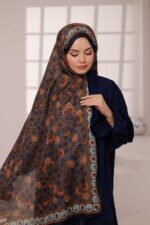 Alya Desen Soft Şal - Acı Kahve - Görsel 5