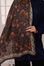 Alya Desen Soft Şal - Acı Kahve - Görsel 7