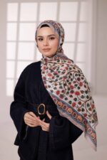 Alya Desen Soft Şal - Bej - Görsel 6