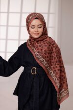 Alya Desen Soft Şal - Gül Kurusu - Görsel 5