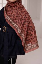 Alya Desen Soft Şal - Gül Kurusu - Görsel 6