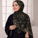 Alya Desen Soft Şal - Çimen Kahve