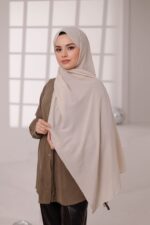 Organic Dubai Şal - Kum - Görsel 6
