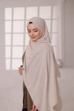 Organic Dubai Şal - Kum - Görsel 4