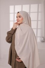 Organic Dubai Şal - Kum - Görsel 2