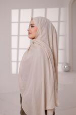 Organic Dubai Şal - Kum - Görsel 7