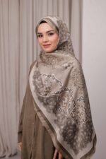 Rüveyda Premium Soft Şal - Kum - Görsel 2