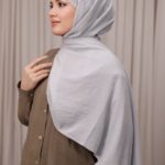 Organic Dubai Şal - Gümüş