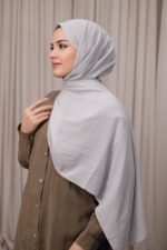 Organic Dubai Şal - Gümüş