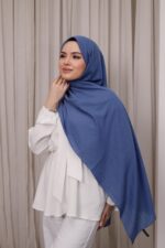 Organic Dubai Şal - Mavi