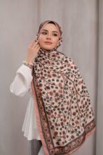 Alya Desen Soft Şal - Somon