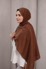 Organic Dubai Şal - Kiremit - Görsel 6