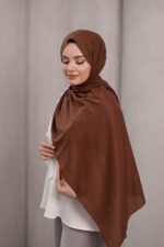 Organic Dubai Şal - Kiremit - Görsel 4