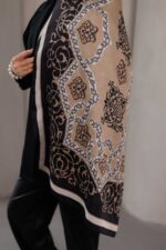 Rüveyda Premium Soft Şal - Kahve - Görsel 5