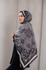 Rüveyda Premium Soft Şal - Gümüş - Görsel 3