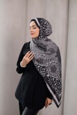 Rüveyda Premium Soft Şal - Gümüş - Görsel 2