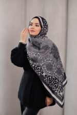 Rüveyda Premium Soft Şal - Gümüş