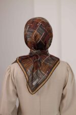 Nota Desen Soft Eşarp - Safran - Görsel 7