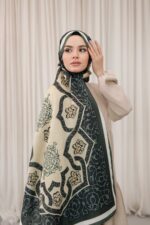 Rüveyda Premium Soft Şal - Haki Bej - Görsel 3