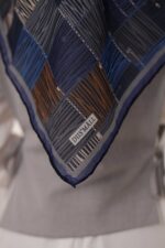 Nota Desen Soft Eşarp - Lacivert - Görsel 8