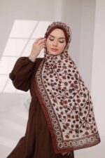 Alya Desen Soft Şal - Kiremit - Görsel 5