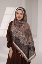 Rüveyda Premium Soft Şal - Acı Kahve - Görsel 4