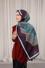 Rüveyda Premium Soft Şal - Turkuaz