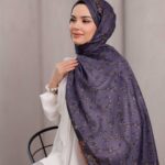 Nazenin Desen-Soft Şal Mor