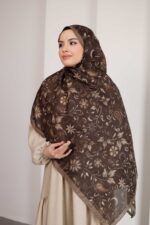 Rüya Desen-Soft Şal Toprak
